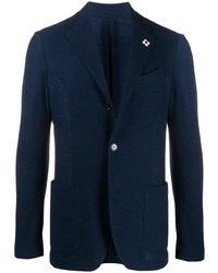 Blazer bleu marine Lardini