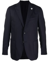 Blazer bleu marine Lardini