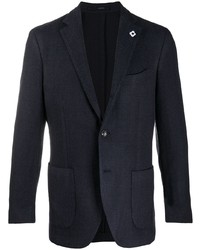 Blazer bleu marine Lardini