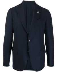 Blazer bleu marine Lardini