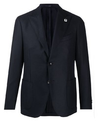 Blazer bleu marine Lardini