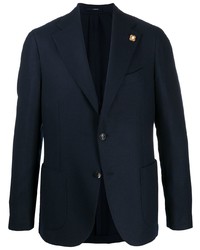 Blazer bleu marine Lardini