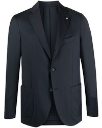 Blazer bleu marine Lardini