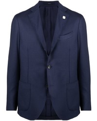 Blazer bleu marine Lardini