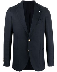 Blazer bleu marine Lardini