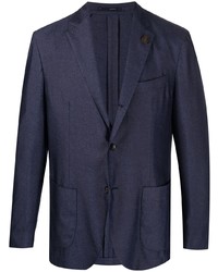 Blazer bleu marine Lardini