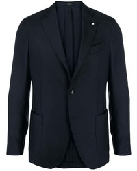 Blazer bleu marine Lardini