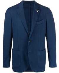 Blazer bleu marine Lardini