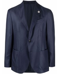 Blazer bleu marine Lardini