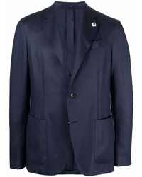 Blazer bleu marine Lardini