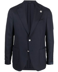 Blazer bleu marine Lardini