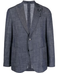 Blazer bleu marine Lardini