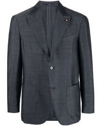 Blazer bleu marine Lardini