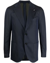 Blazer bleu marine Lardini