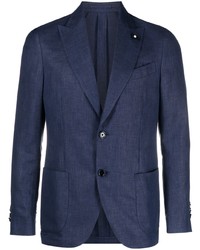 Blazer bleu marine Lardini