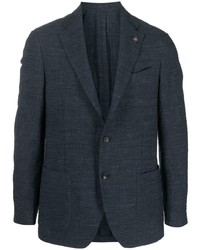 Blazer bleu marine Lardini