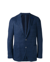 Blazer bleu marine Lardini