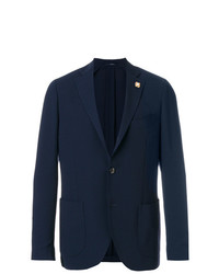 Blazer bleu marine Lardini