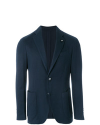 Blazer bleu marine Lardini