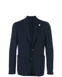 Blazer bleu marine Lardini