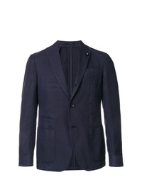 Blazer bleu marine Lardini