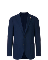 Blazer bleu marine Lardini