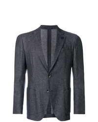 Blazer bleu marine Lardini