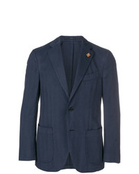 Blazer bleu marine Lardini