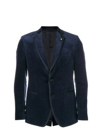 Blazer bleu marine Lardini