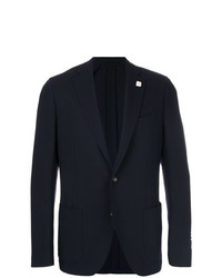 Blazer bleu marine Lardini