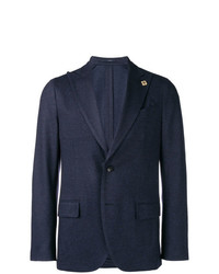 Blazer bleu marine Lardini