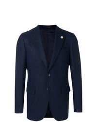 Blazer bleu marine Lardini