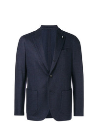 Blazer bleu marine Lardini