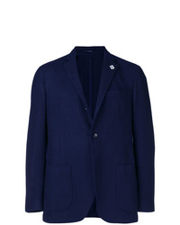 Blazer bleu marine Lardini