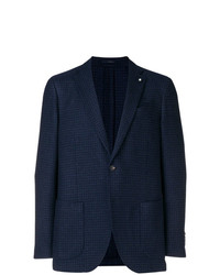 Blazer bleu marine Lardini