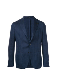 Blazer bleu marine Lardini