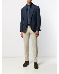 Blazer bleu marine Corneliani