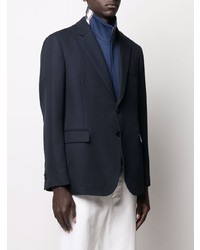 Blazer bleu marine Etro