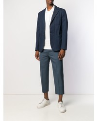 Blazer bleu marine Boglioli