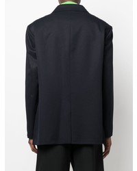 Blazer bleu marine Raf Simons