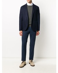 Blazer bleu marine Brunello Cucinelli