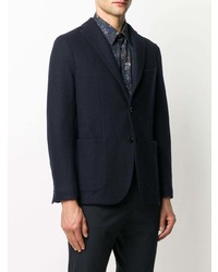 Blazer bleu marine Boglioli