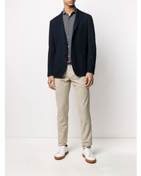 Blazer bleu marine Boglioli