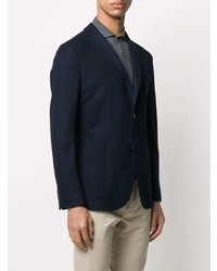 Blazer bleu marine Boglioli