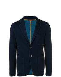 Blazer bleu marine Missoni