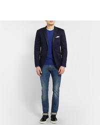 Blazer bleu marine Etro