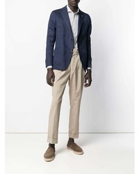 Blazer bleu marine Lardini