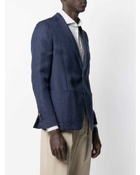 Blazer bleu marine Lardini