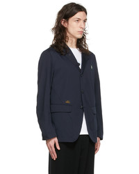 Blazer bleu marine Undercover