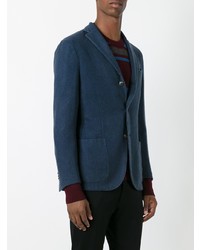 Blazer bleu marine Boglioli